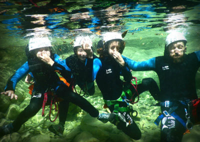 Audin - Photo grimace sous l'eau !