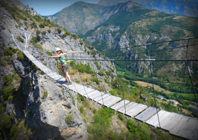 Via ferrata de Tende - Pont