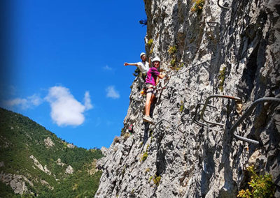 Via ferrata de Tende - Falaise